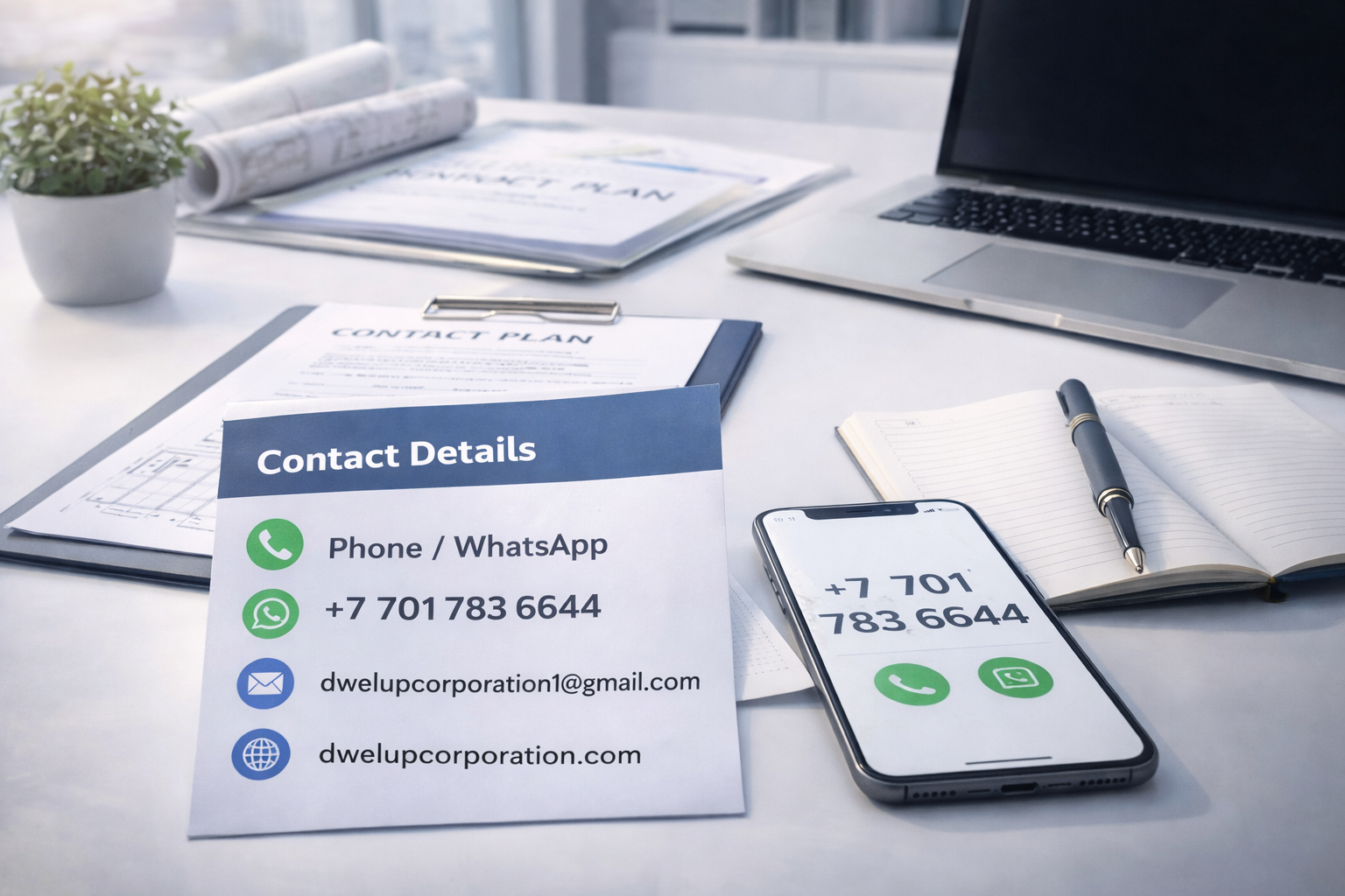 Dwelup contact information