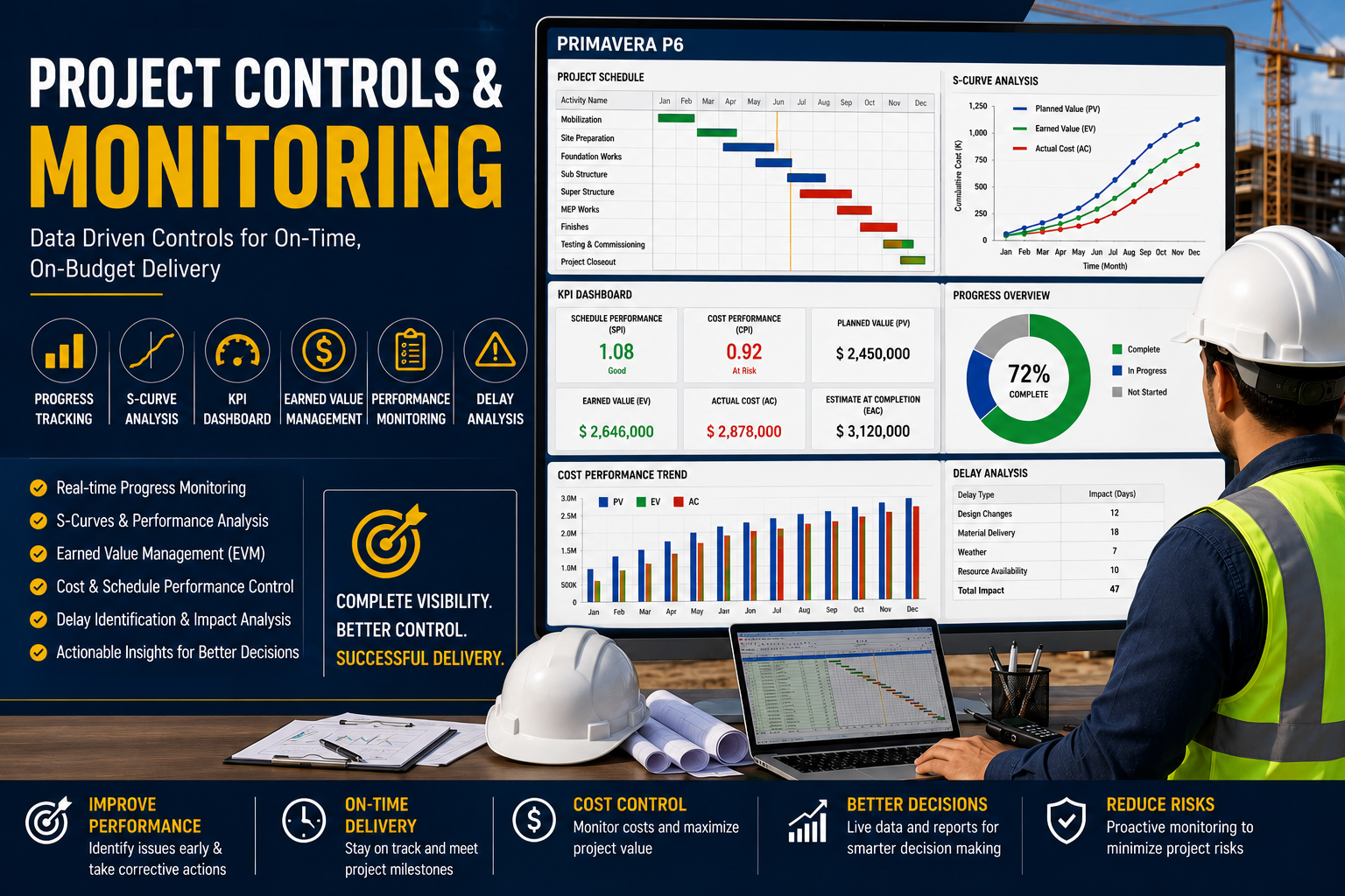 Construction Management & Project Control — sample 3