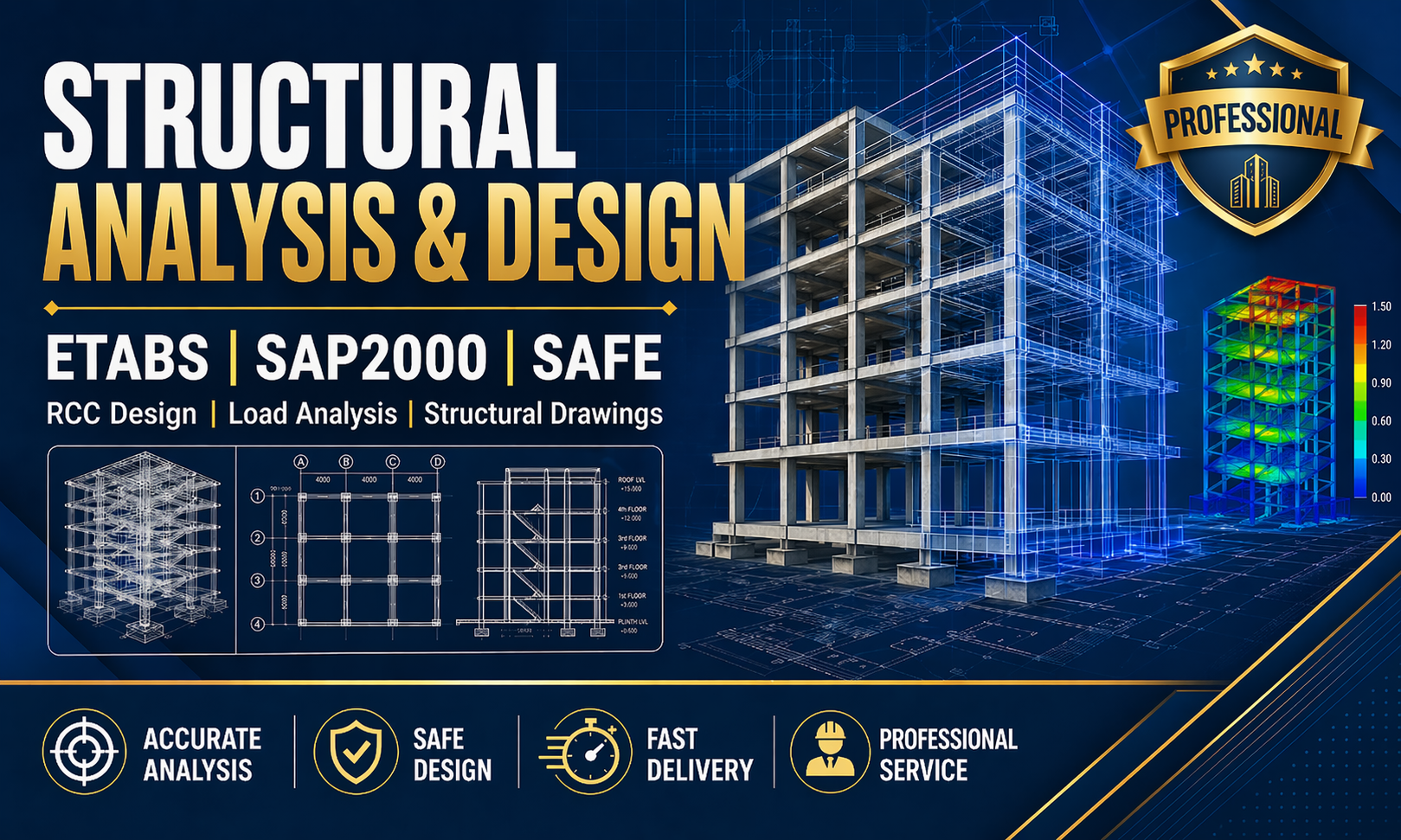 Structural Analysis & Design — sample 1