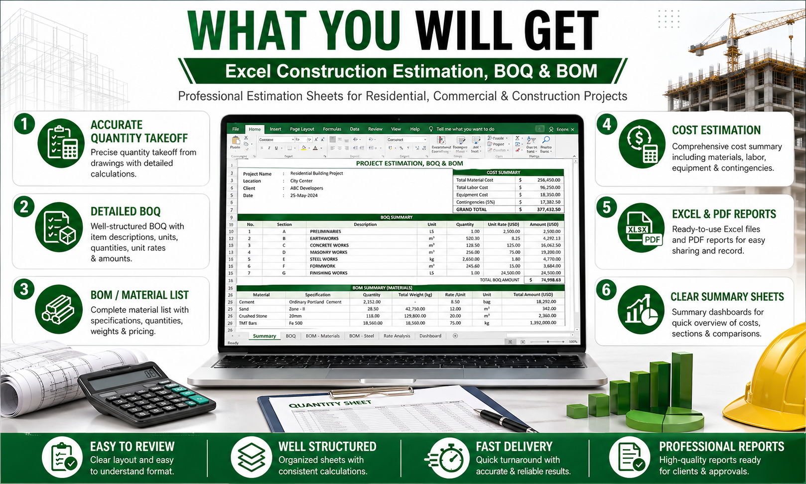 Excel Estimation — slide 2