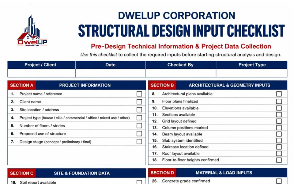 Structural Design Input preview thumbnail
